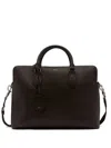 Bally Capitol Briefcase In Brown