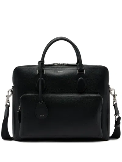 Bally Capitol Briefcase In Black