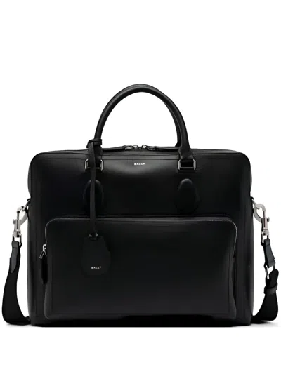 Bally Capitol Briefcase In Black