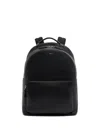 Bally Capitol Grained-leather Backpack In Black
