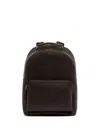 Bally Capitol Grained-leather Backpack In Brown