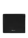 Bally Capitol Textured Wallet In Black