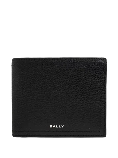 Bally Capitol Textured Wallet In Black