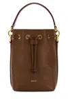 Bally Mini Bag  Woman Color Leather In Cuero21oro
