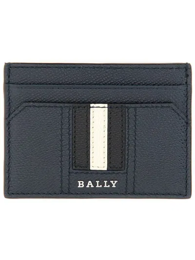 Bally Card Holder "thar" In Blue