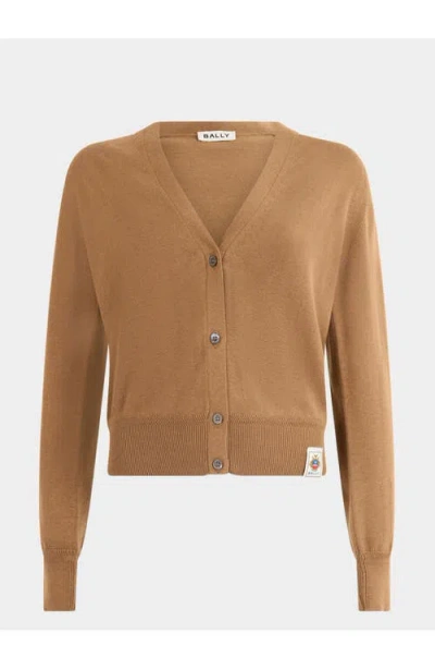 Bally Cardigan In Brown
