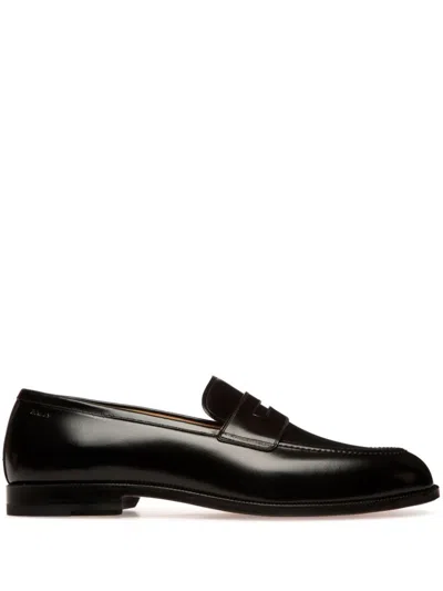 Bally Schoenen Loafer In Leather In Black