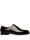 Bally Scribe Un Derby Shoes In Black