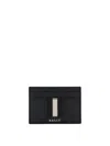 Bally Blue Leather Cardholder In Blue