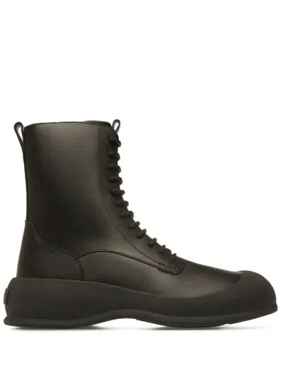 Bally Celsyo Round-toe Boots In Black