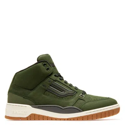 Bally Champion King High-top Sneakers In Green