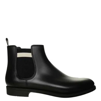 Bally Chelly Pvc Chelsea Boots In Black