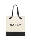Bally Chic Monochrome Leather Tote Bag
