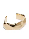 Bally Chunky Cuff Bracelet In Gold