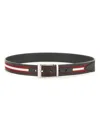 Bally "shiffie" Belt In Neutral