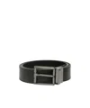 Bally Classic Rectangle Belt In Black