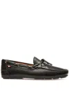 Bally Clay Driver Loafers In Black