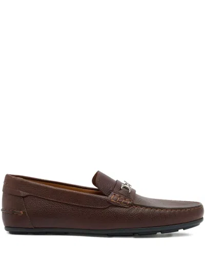 Bally Clay Loafers In Brown