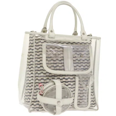 Pre-owned Bally Clear Vinyl Tote Bag () In Multi