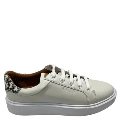 Bally Clorys Leather Low-top Sneakers In White