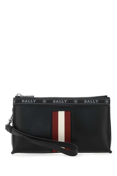 Bally Haig Clutch Bag In Black