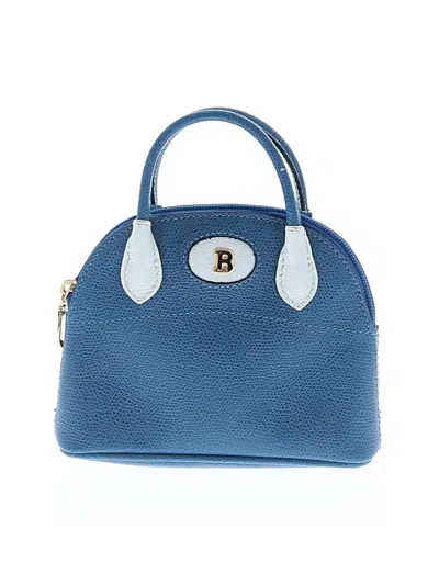 Pre-owned Bally Clutch In Blue