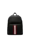 Bally Black Canvas Backpack