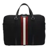 Bally Code Briefcase In Black
