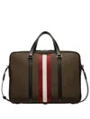 Bally Code Briefcase In Green