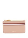 Bally Code Card Holder In Pink