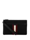 Bally Code Clutch Bag In Black