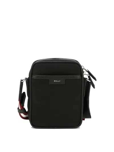 Bally "code Cross Ns" Crossbody Handbag In Black