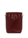 Bally Code Leather Bucket Bag