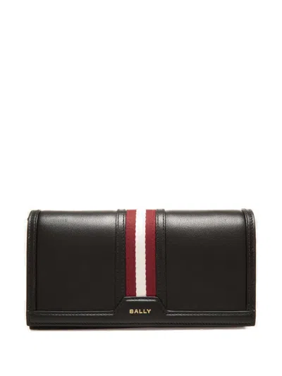 Bally Code Phone Wallet In Schwarz