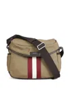 Bally Code Shoulder Bag In Brown