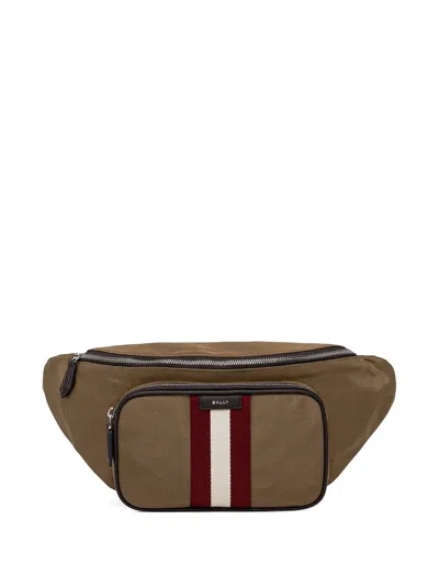 Bally Code Stripe-detail Belt Bag