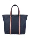 Bally Code Tote Bag In Midnight21+palladio