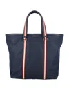 Bally Code Tote Bag In Midnight21+palladio
