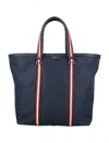 Bally Code Tote Bag In Midnight21+palladio