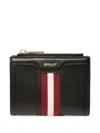 Bally Code Wallet In Black
