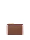 Bally Code Wallet In Brown