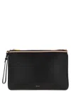 Bally 'code Wristlet' Clutch In Black