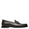 Bally Collodi Black Leather Horsebit Loafers In Black