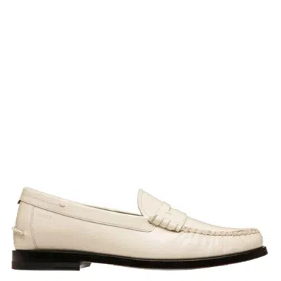 Bally Cologny Coelo Leather Moccassins In Multi