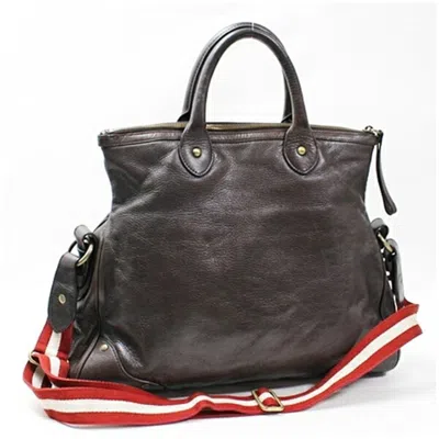 Pre-owned Bally Color Leather Tote Bag () In Multi