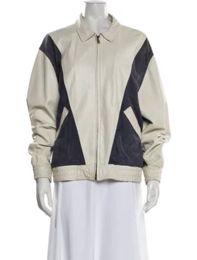 Pre-owned Bally Colorblock Pattern Jacket In Neutrals