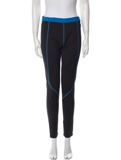 Pre-owned Bally Colorblock Pattern Skinny Leg Pants In Black