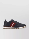 Bally Contemporary Low-top Sneakers With Perforated Design In Black