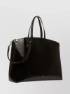 BALLY CONVERTIBLE LEATHER TOTE: ADJUSTABLE STRAP