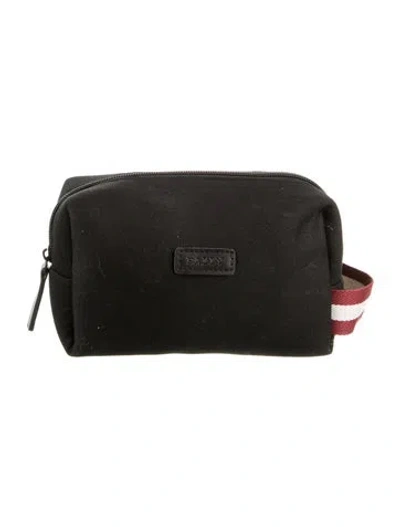 Pre-owned Bally Cosmetic Bag In Black